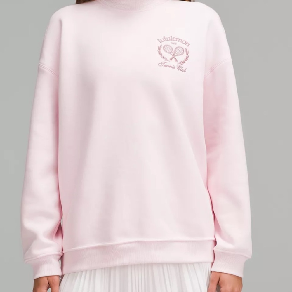 Lululemon Heavyweight Fleece Pullover Tennis Club